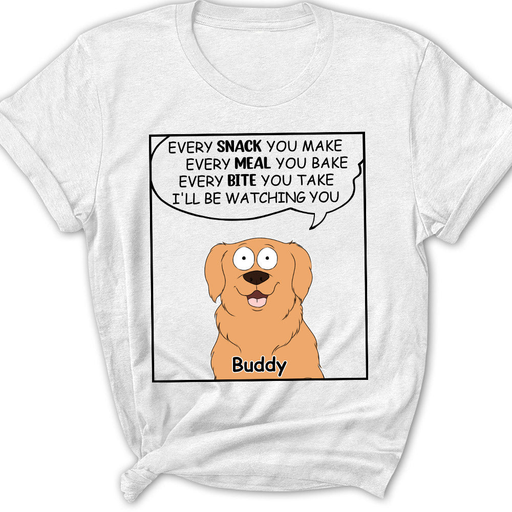 Watching You - Personalized Custom Women's T-shirt