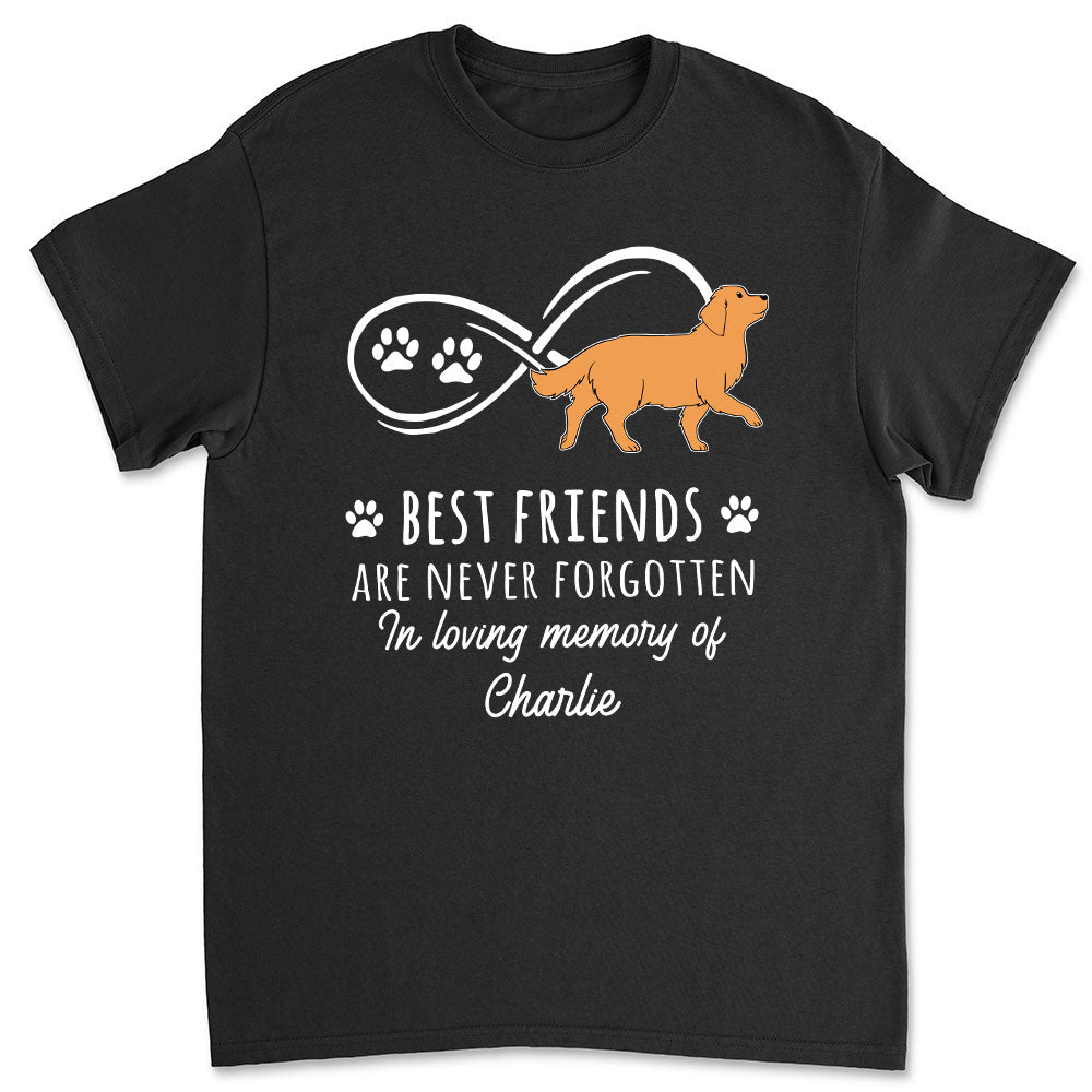 Never Forgotten - Personalized Custom Unisex T-shirt