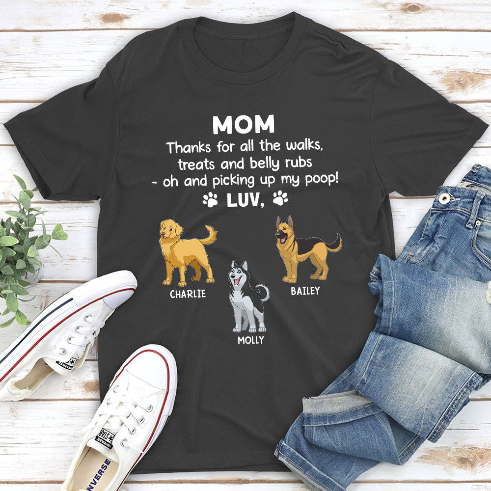 Thanks My Dad - Personalized Custom Unisex T-shirt
