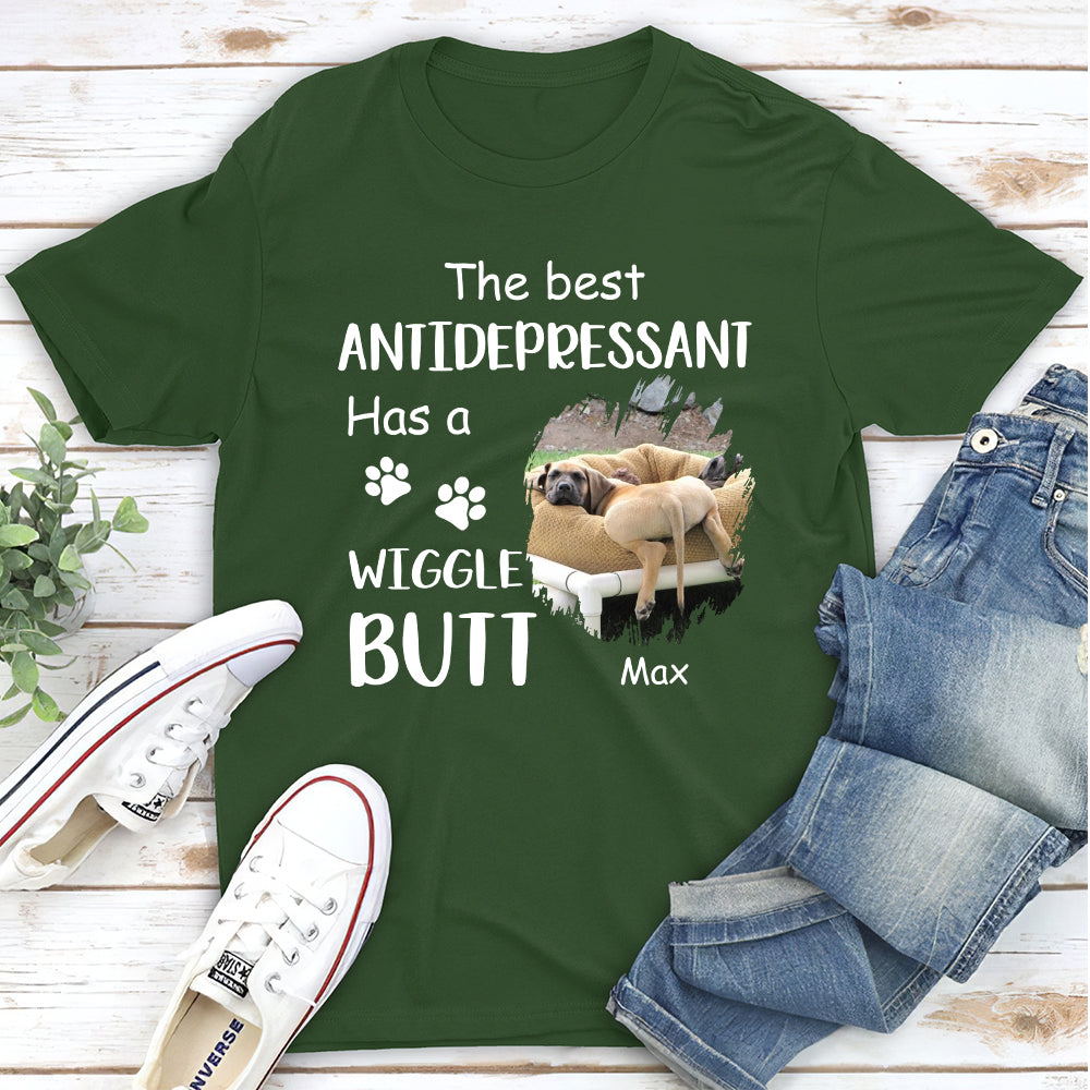 Best Antidepressant Photo - Personalized Custom Unisex T-shirt