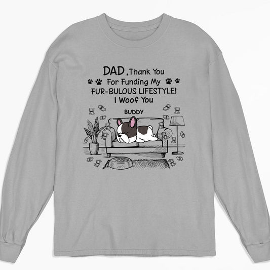 Fur-Bulous Lifestyle - Personalized Custom Long Sleeve T-shirt