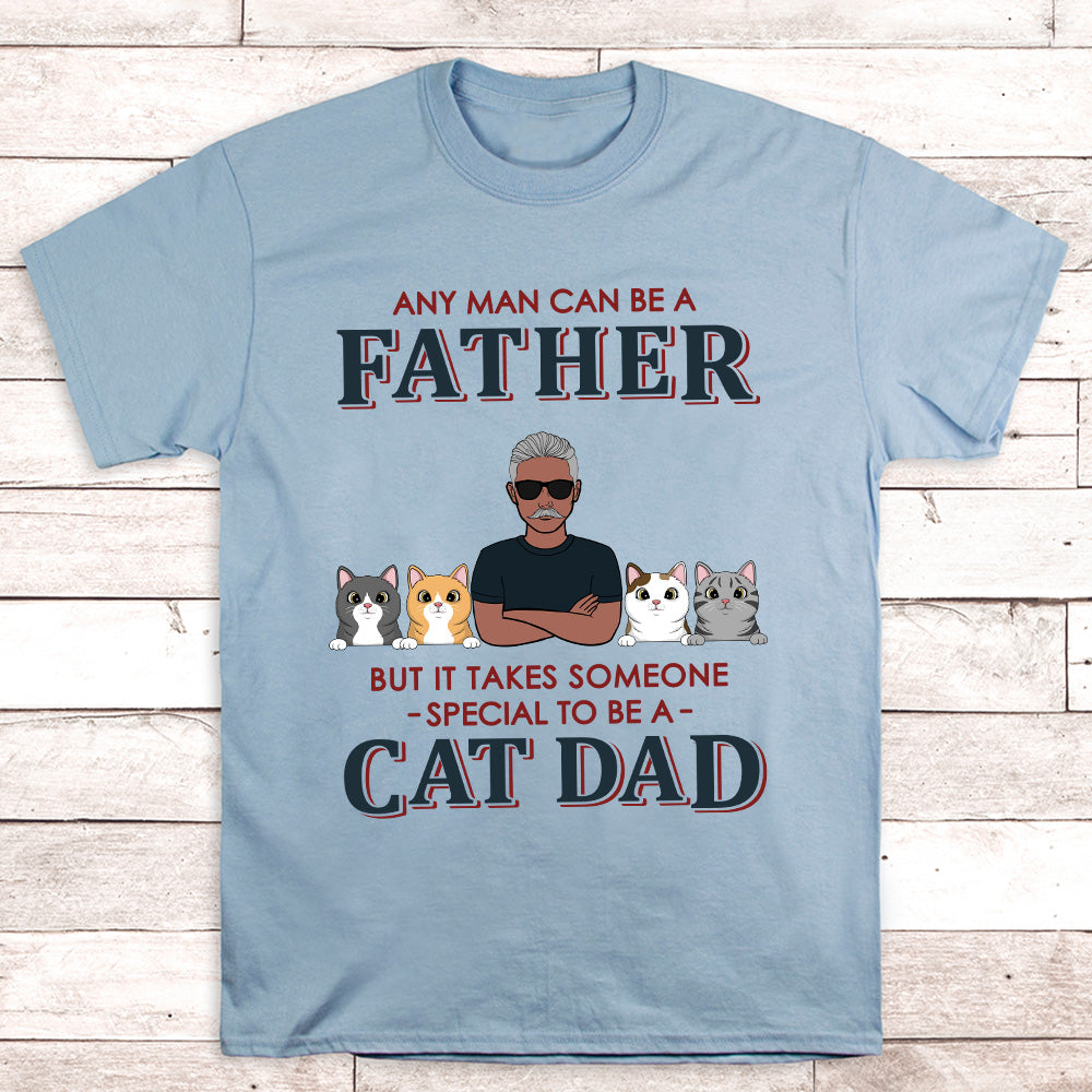 Special Cat Dad - Personalized Custom Unisex T-shirt