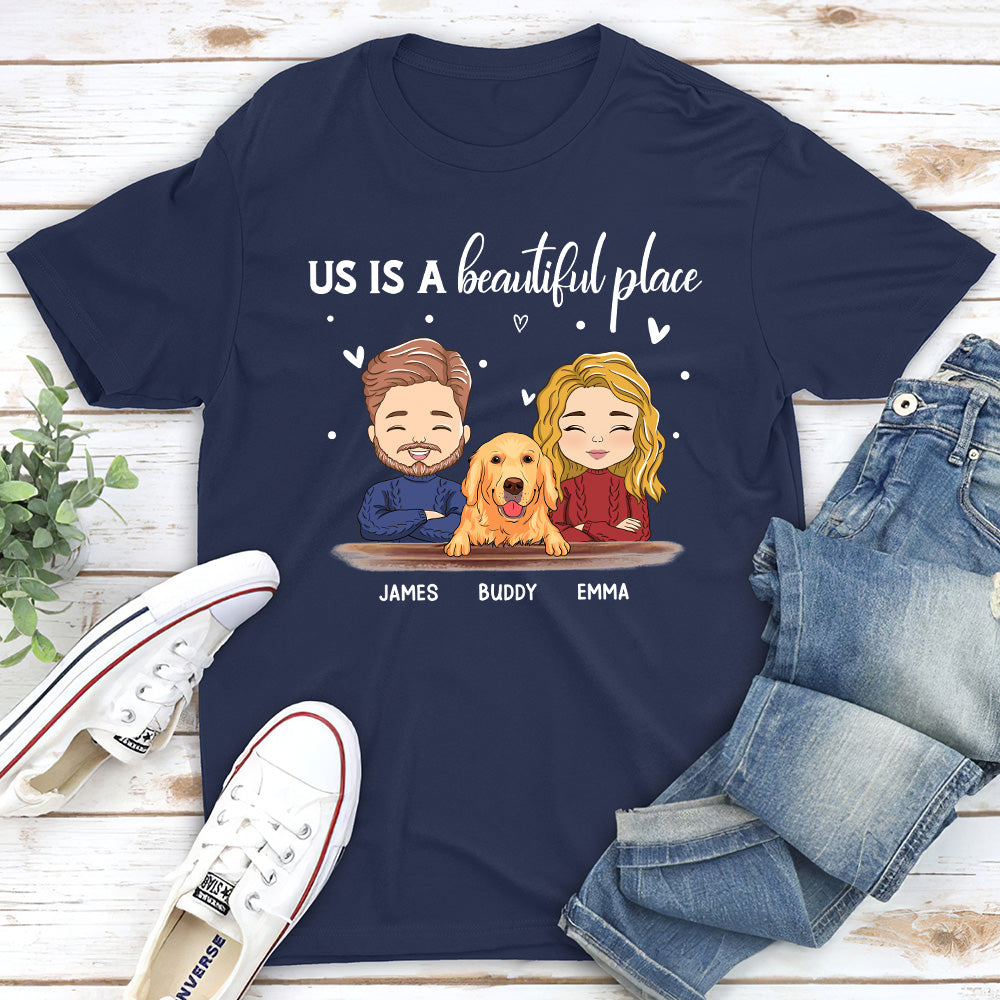 Beautiful Place - Personalized Custom Unisex T-shirt
