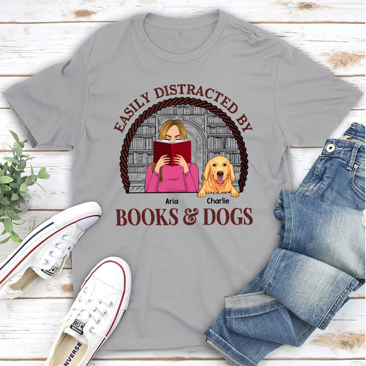 Easily Distracted - Personalized Custom Unisex T-shirt
