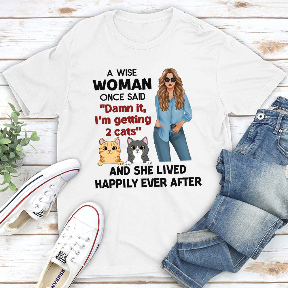 A Wise Woman - Personalized Custom Unisex T-shirt