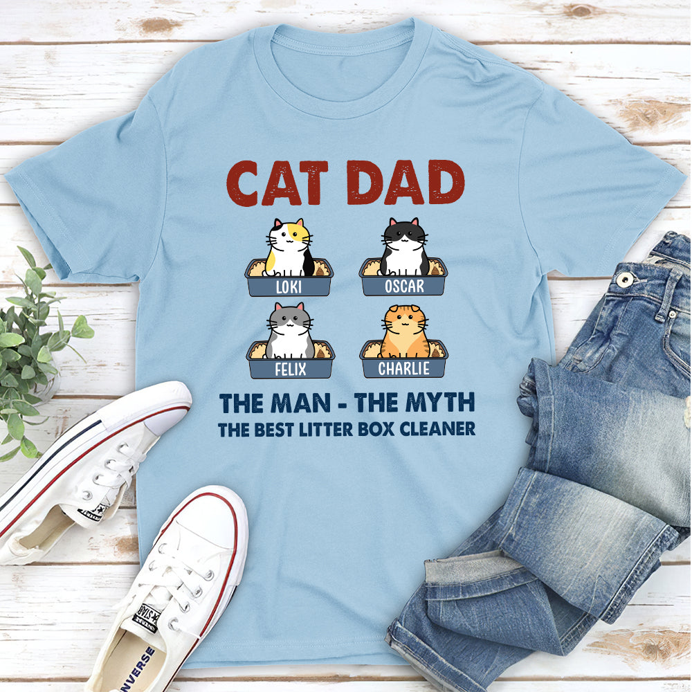 Best Litter Box Cleaner - Personalized Custom Unisex T-shirt