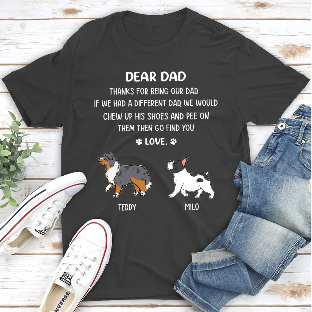 Thanks Mom - Personalized Custom Unisex T-shirt