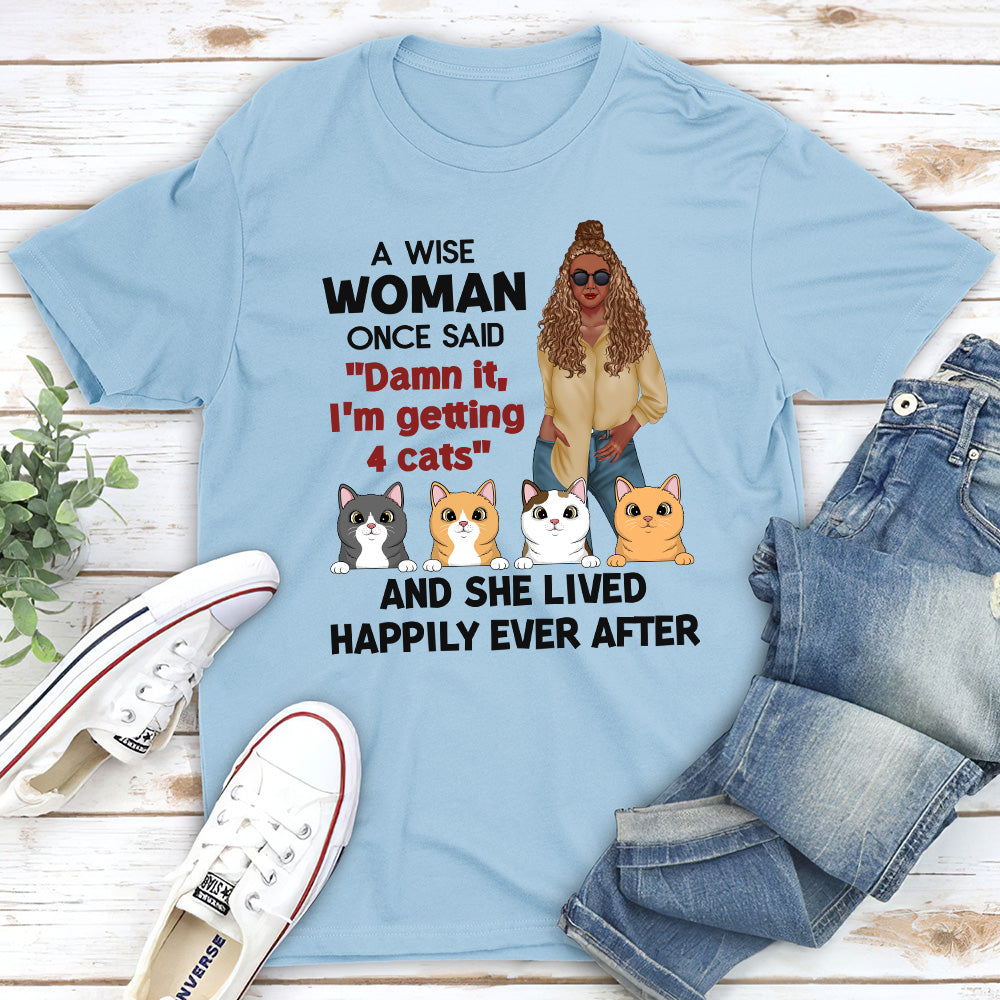 A Wise Woman - Personalized Custom Unisex T-shirt