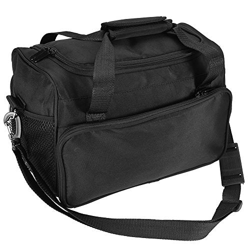 FILFEEL Barber Carrying Bag, Large Capacity Professional Hairdressing Hair Equipment Salon Tool Messenger Bag Travel Storage Case, 13.8 x 7.9 x 9.4inch