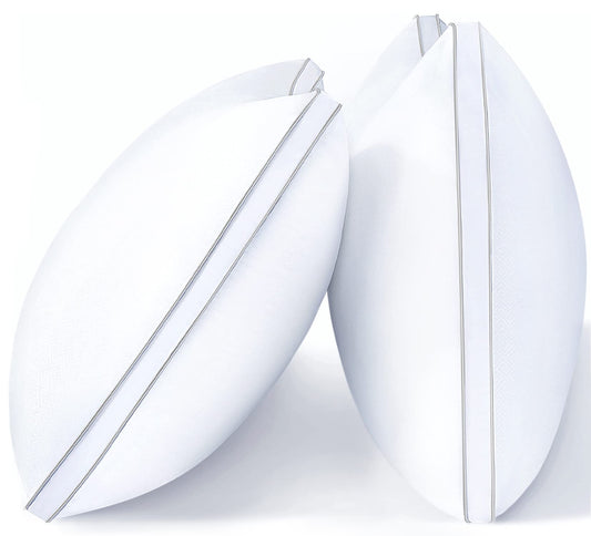 Pillows Queen Size Set of 2, Bed Pillows for Sleeping, Queen Pillows 2 Pack for Back
