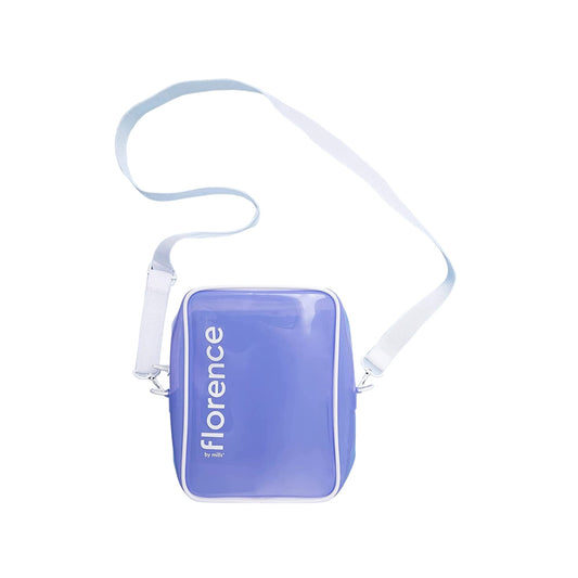 florence by mills Convertible Crossbody Cosmetic Bag | Puple | Removable Adjustable Strap