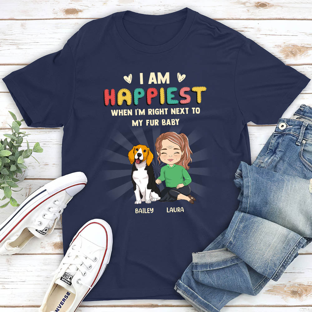 With My Fur Baby - Personalized Custom Unisex T-shirt