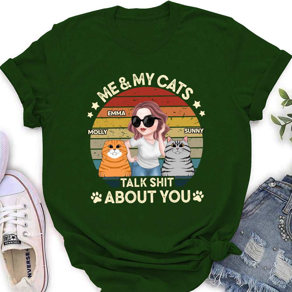 Talk Shit About You - Personalized Custom Women's T-shirt