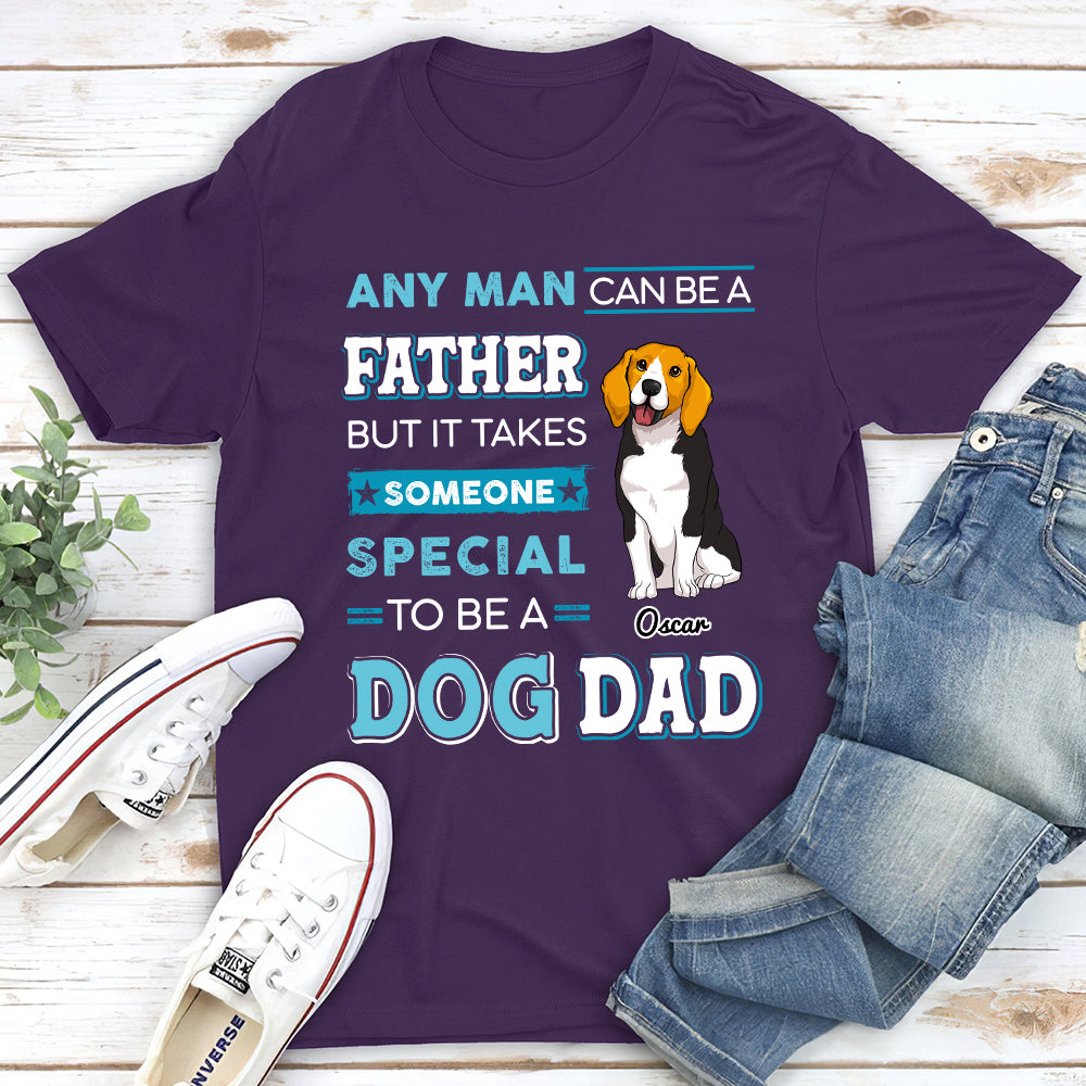 A Special Dog Dad - Personalized Custom Unisex T-shirt