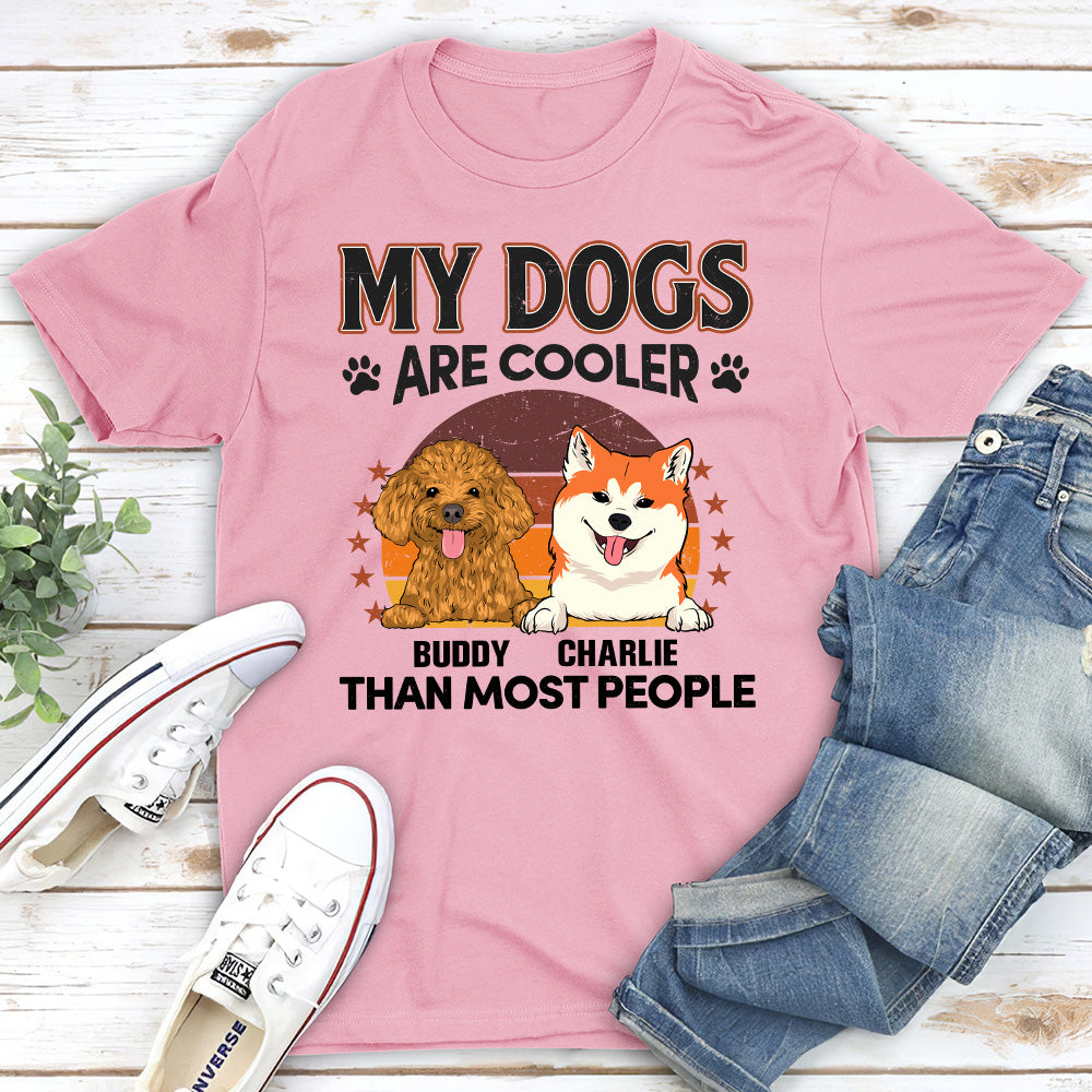 The Coolest Dog - Personalized Custom Unisex T-shirt