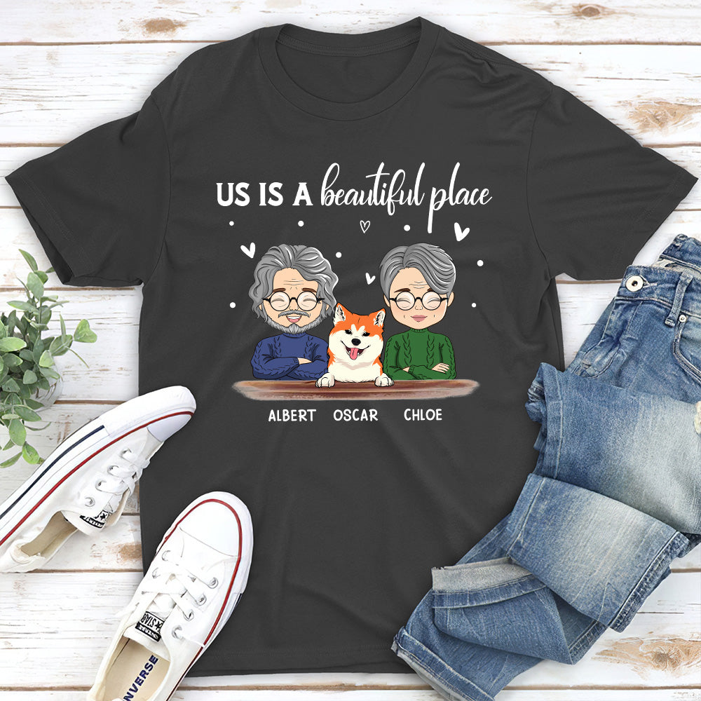 Beautiful Place - Personalized Custom Unisex T-shirt