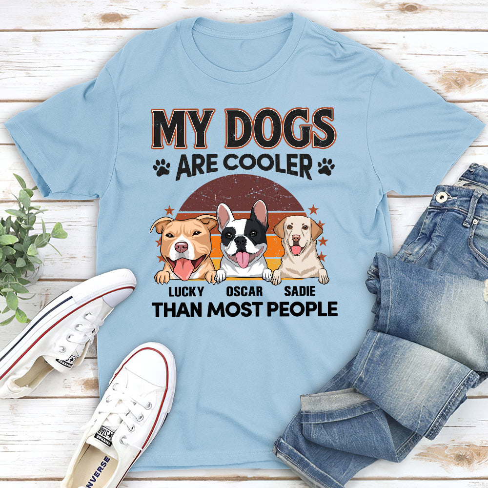 The Coolest Dog - Personalized Custom Unisex T-shirt