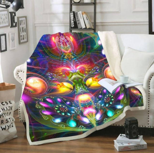 Soft Fleece Blanket | Dimitri The Frog