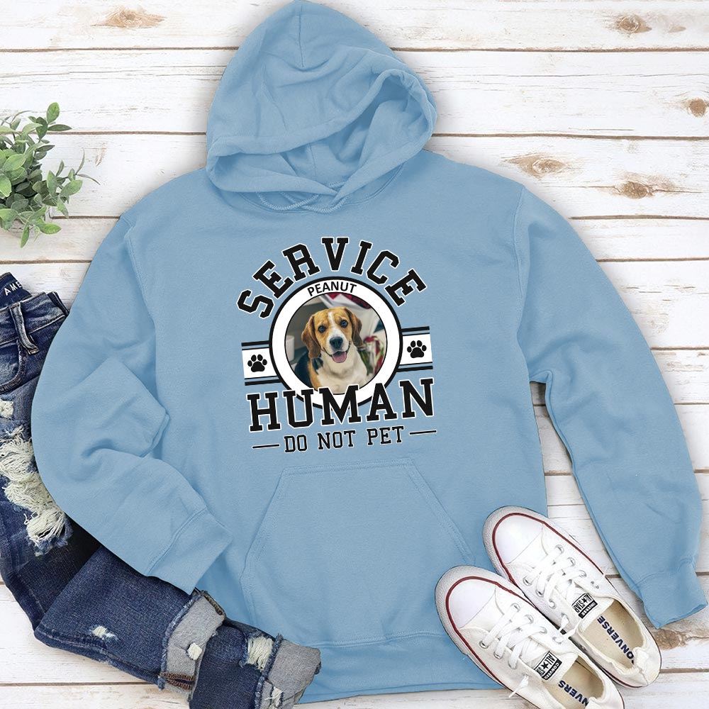 Service Human Photo - Personalized Custom Hoodie