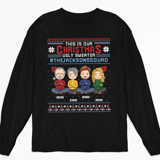 Ugly Sweater - Personalized Custom Long Sleeve