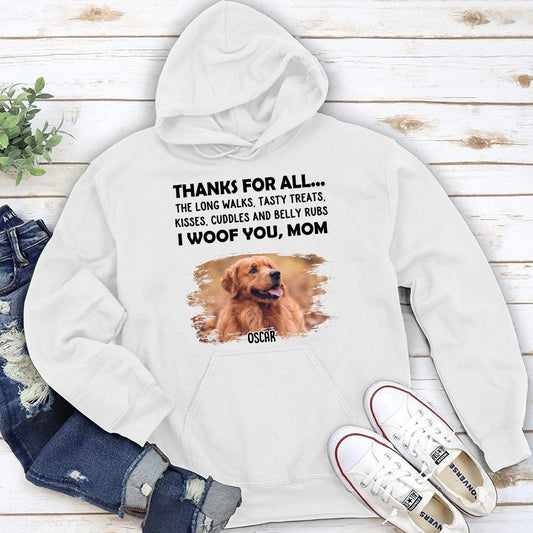 Thanks For All... Photo – Personalized Custom Hoodie