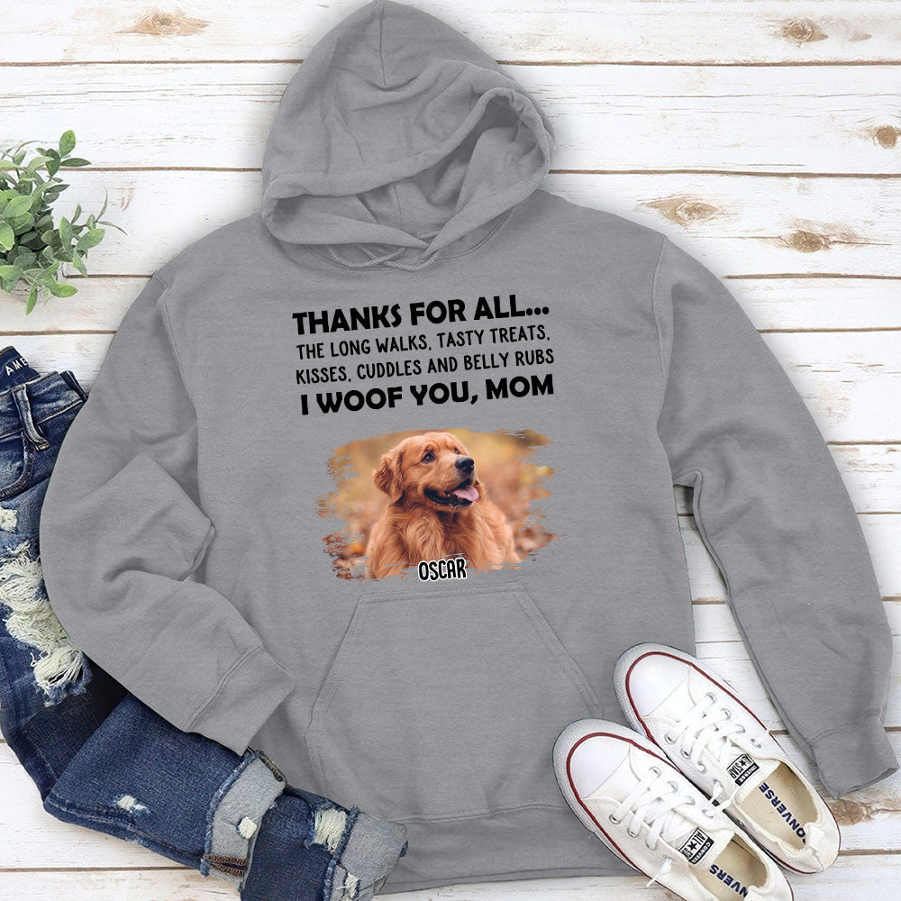 Thanks For All... Photo – Personalized Custom Hoodie