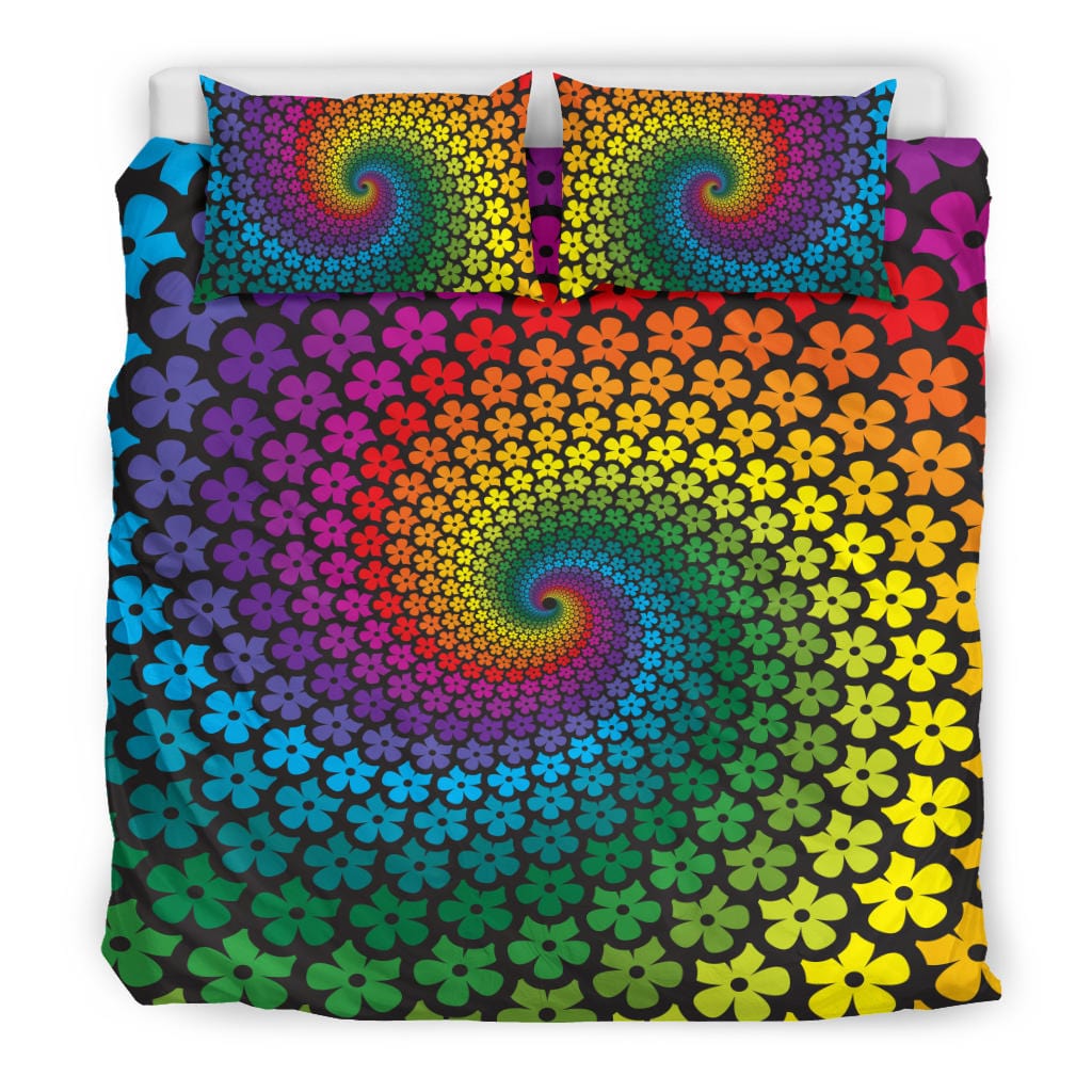 Flower Spiral | Quilt, Doona & Duvet Covers