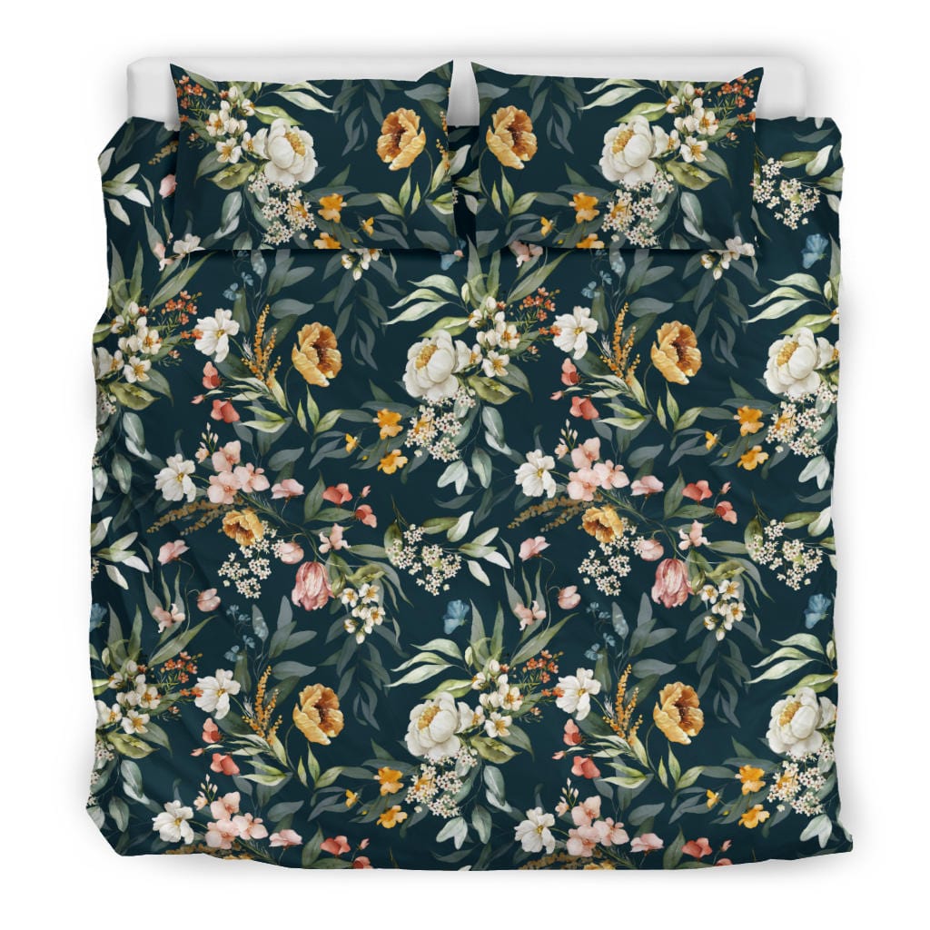 Flowers And Leaves Scenery Quilt, Doona & Duvet Covers