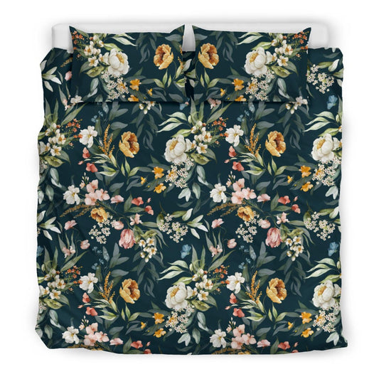 Flowers And Leaves Scenery Quilt, Doona & Duvet Covers