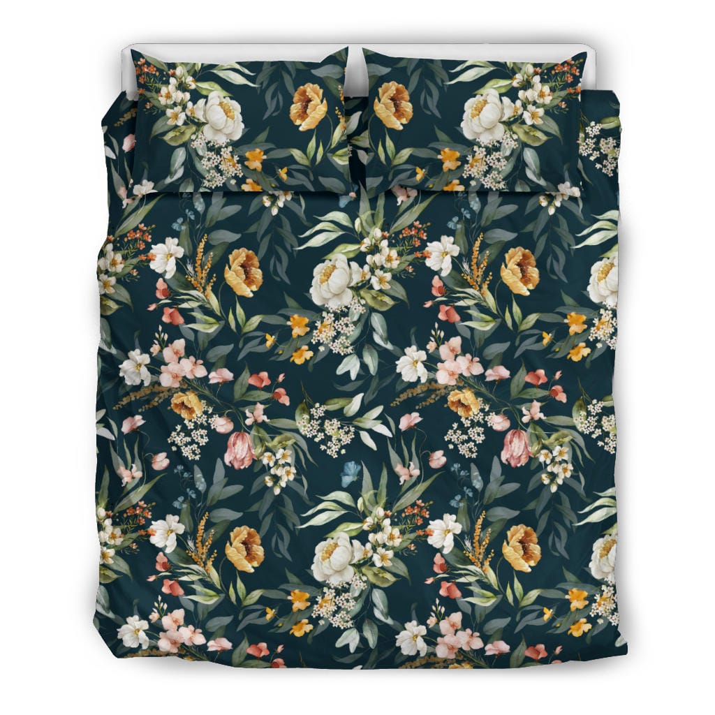 Flowers And Leaves Scenery Quilt, Doona & Duvet Covers