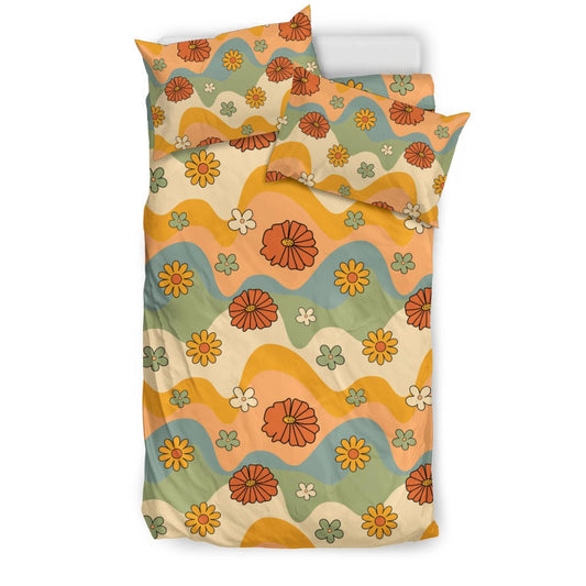 Groovy Daisy Mod Duvet Cover Quilt, Doona & Duvet Covers