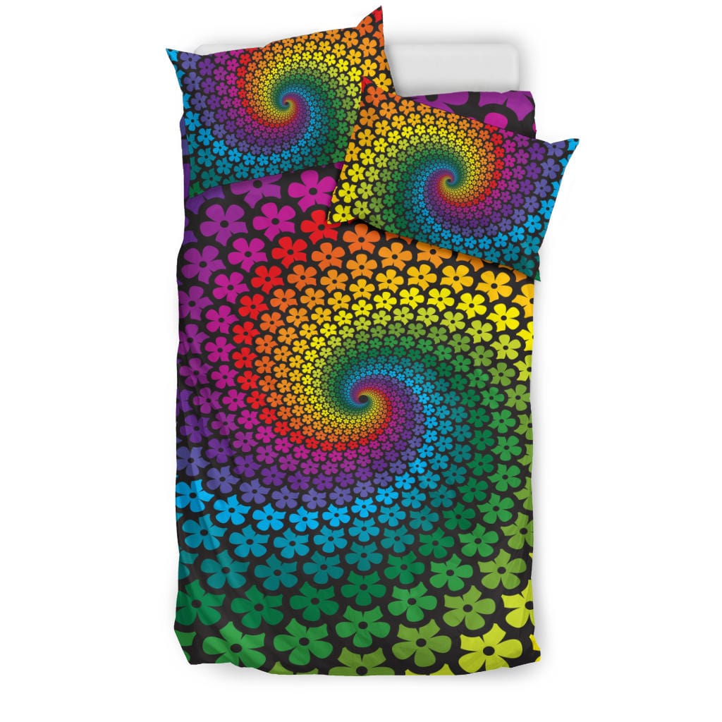 Flower Spiral | Quilt, Doona & Duvet Covers