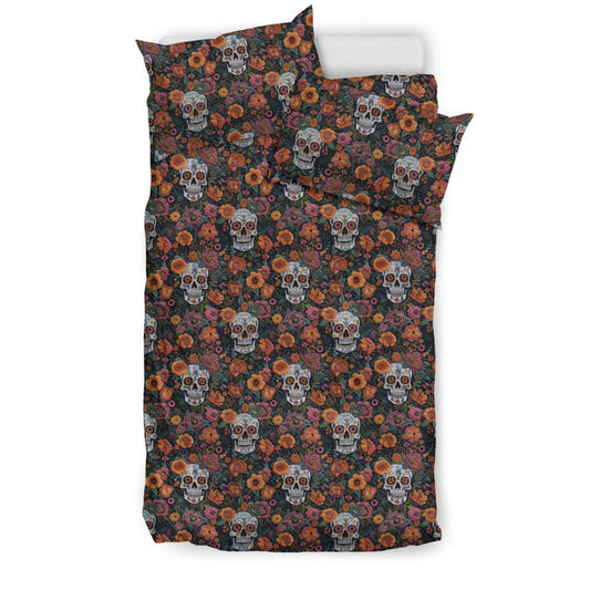 Boho Skulls Quilt, Doona & Duvet Covers
