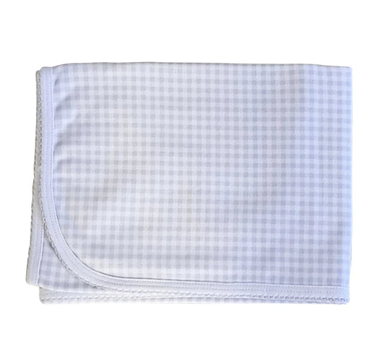 Grey Checks Blanket - 002BLKG