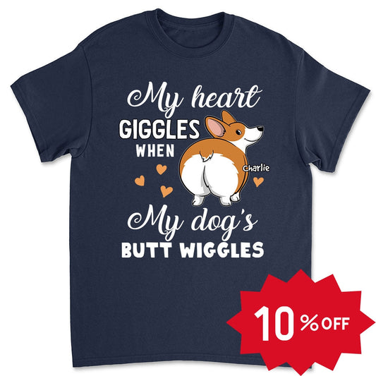 Heart Giggles - Personalized Custom Unisex T-shirt