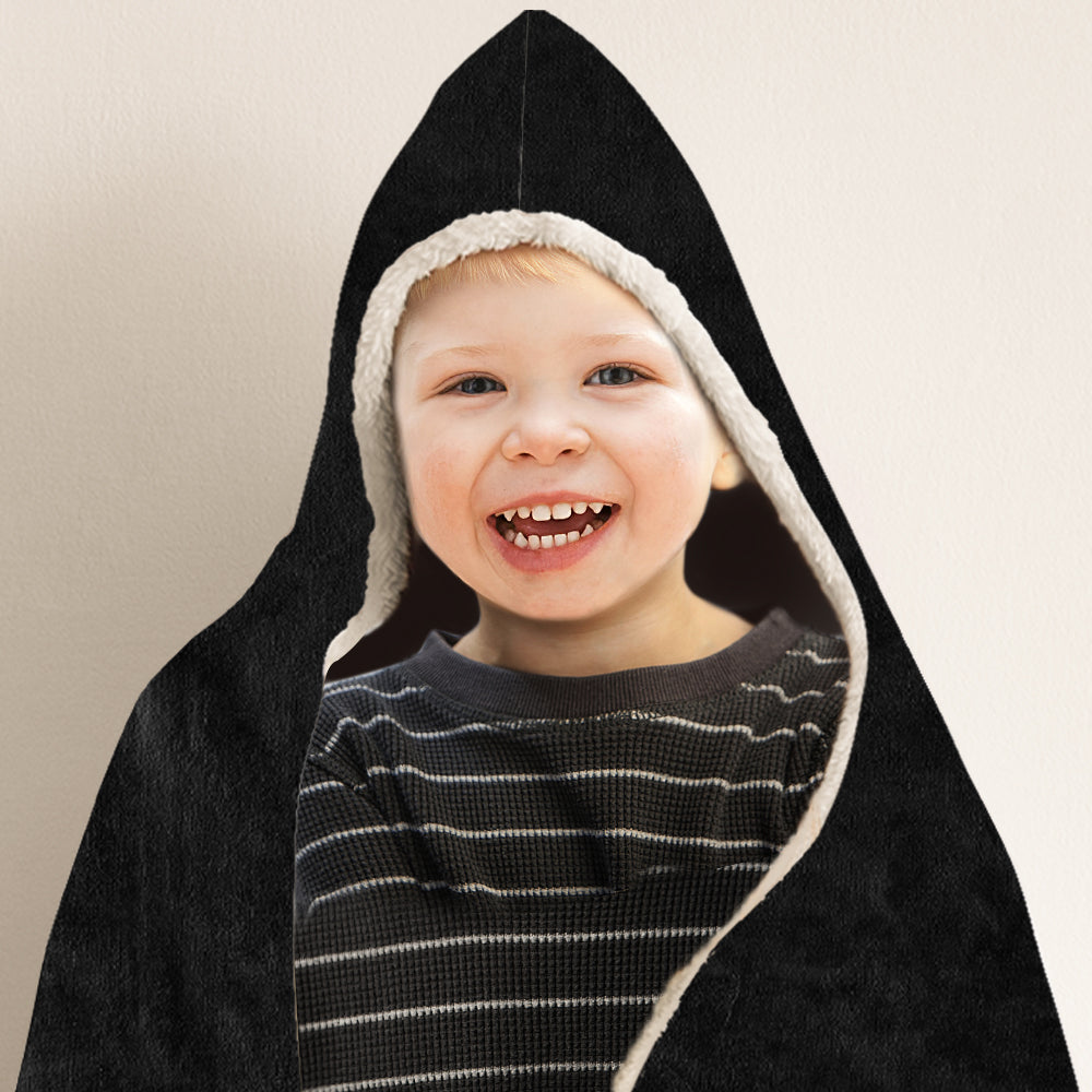 Unspekable Kids Hoodie Blanket, Crouching Icon Hooded Blanket