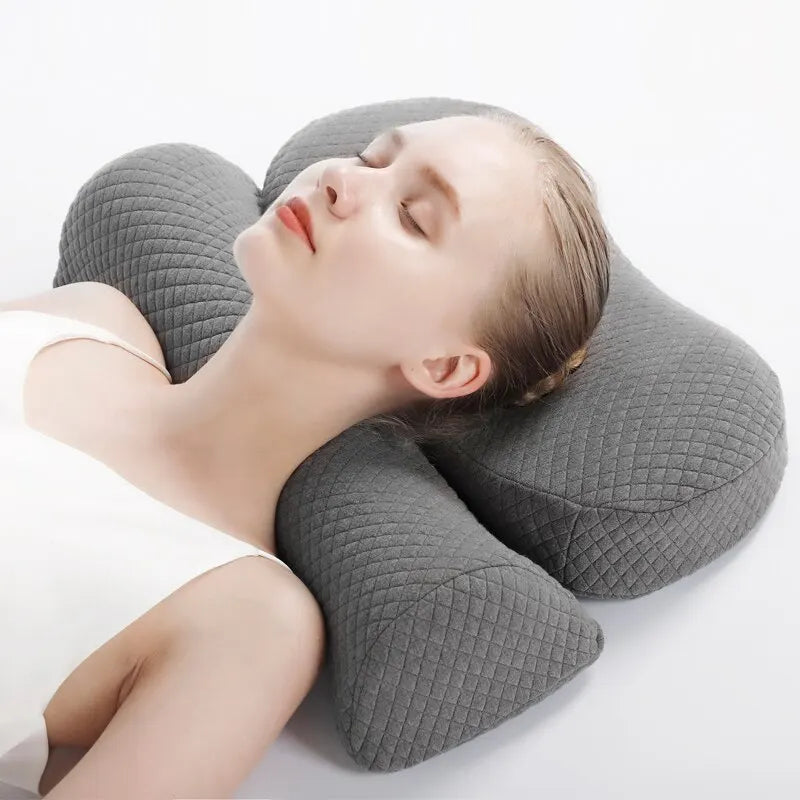 Cervical Pillow, Memory Foam Contour Pillow, Bed Pillows for Side Sleeper Ergonomic Orthopedic Sleeping Pillow ShopOnlyDeal