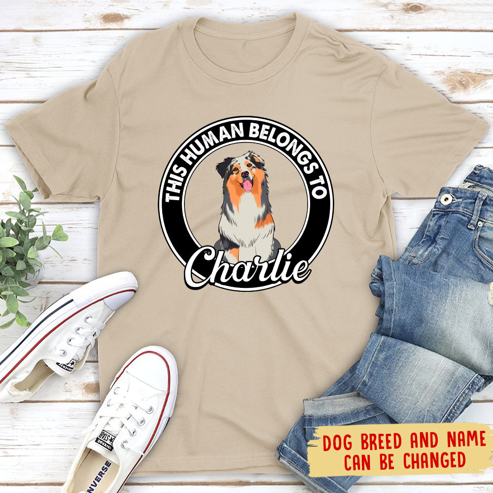 This Human Belongs - Personalized Custom Unisex T-shirt