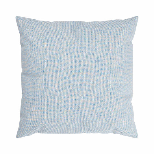 Dobby Sky Blue Linen Pillow