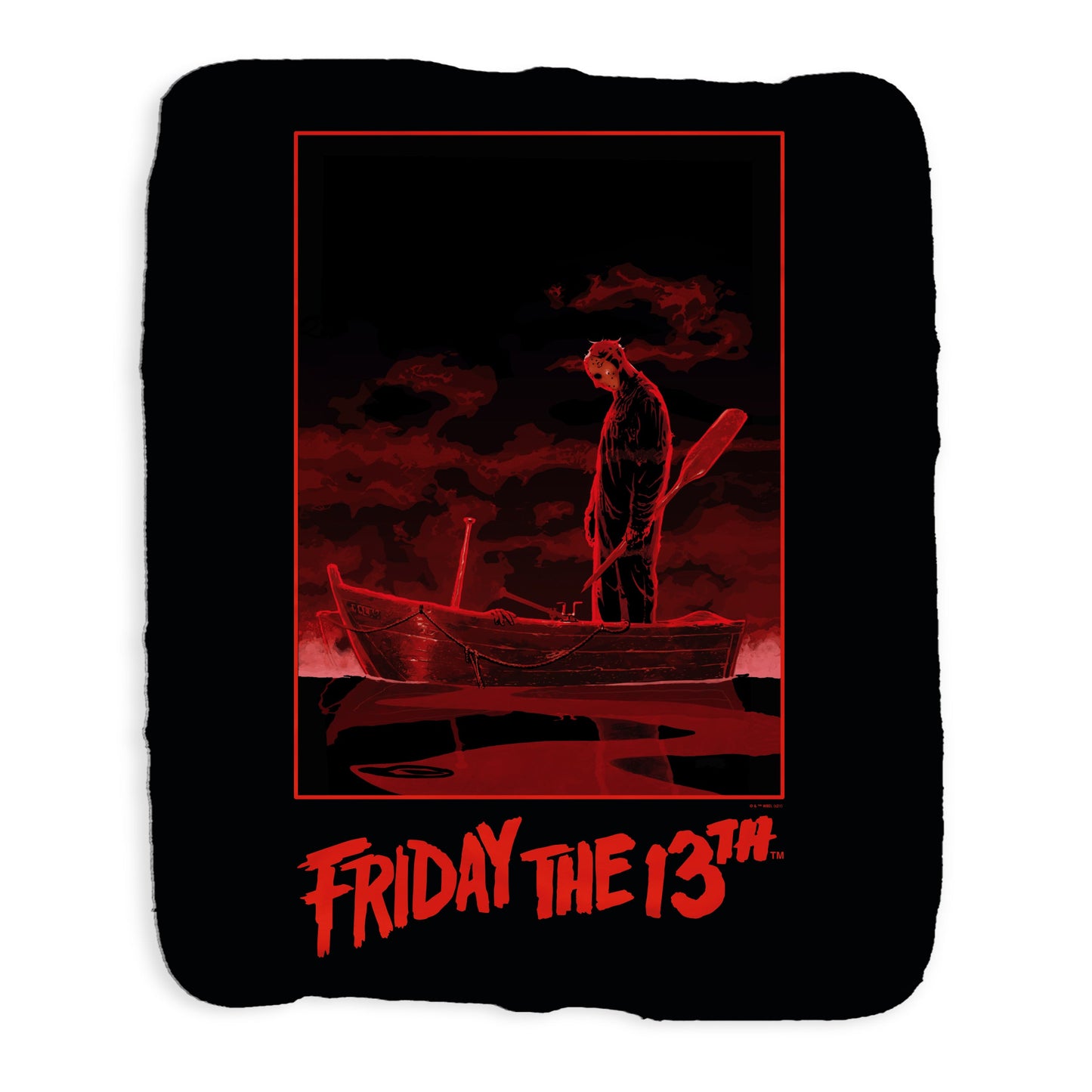 Friday the 13th Jason's Boat Sherpa Blanket