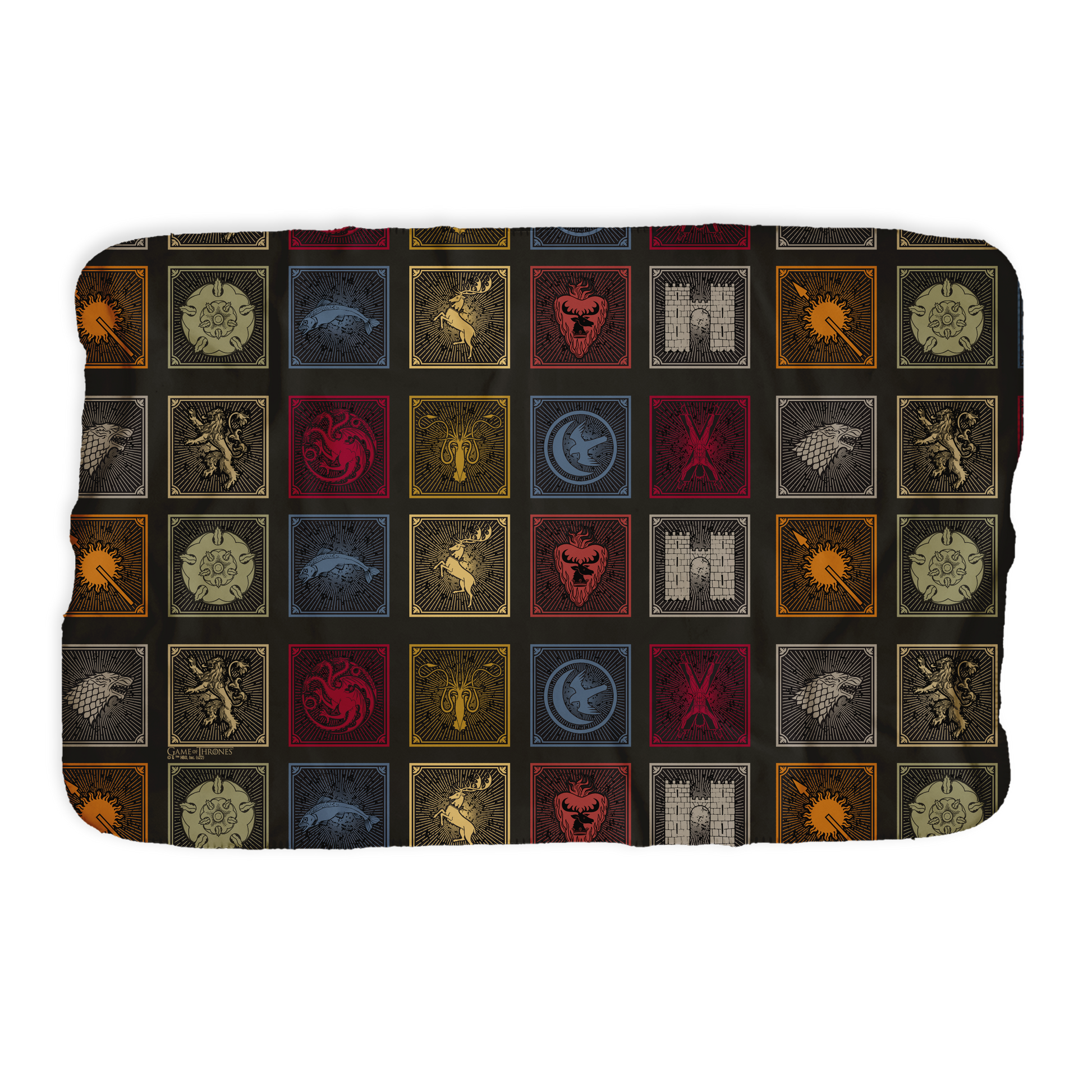 Game of Thrones Sigil Badge Sherpa Blanket