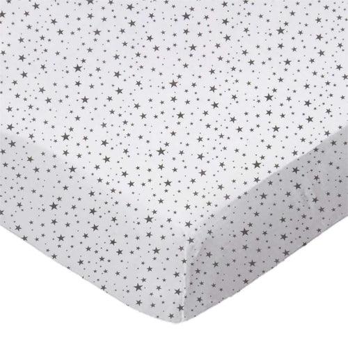 SheetWorld Fitted Portable Mini Crib Sheet - 100% Cotton Jersey - Gray - Zoter Shop