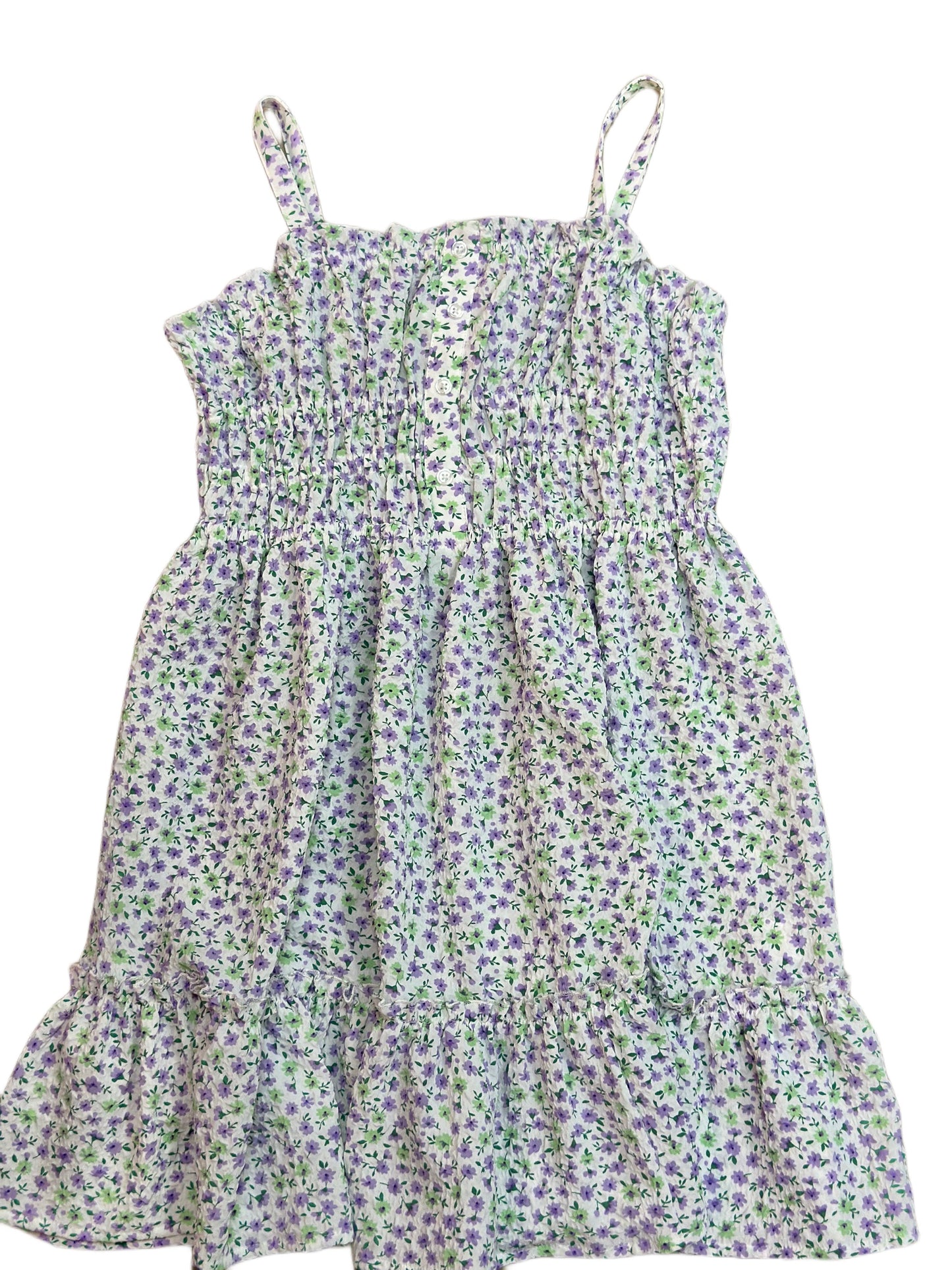 Floral Smocked Sundress, Lavender