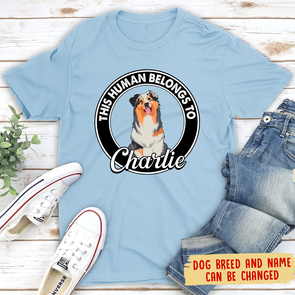 This Human Belongs - Personalized Custom Unisex T-shirt