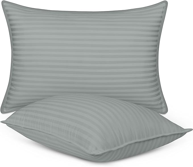 Bed Pillows for Sleeping Queen Size (White), Set of 2, Cooling Hotel Quality, for Back