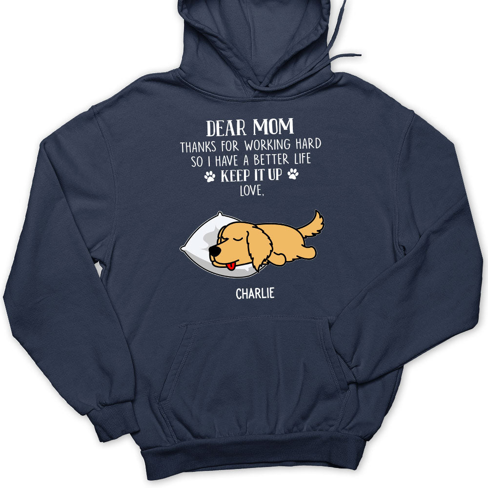 Working Hard - Personalized Custom Hoodie
