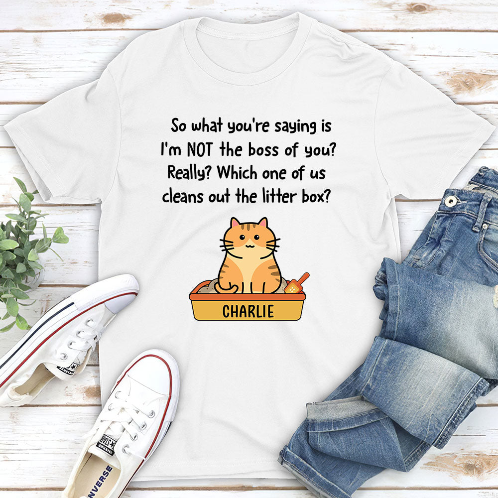 The Real Boss - Personalized Custom Unisex T-shirt