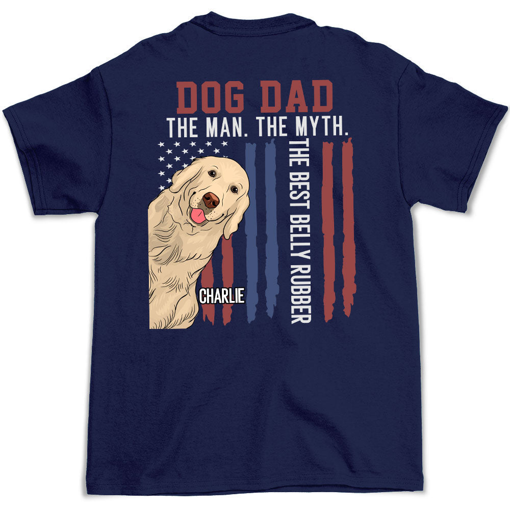 The Best Belly Rubber - Personalized Custom Unisex T-shirt