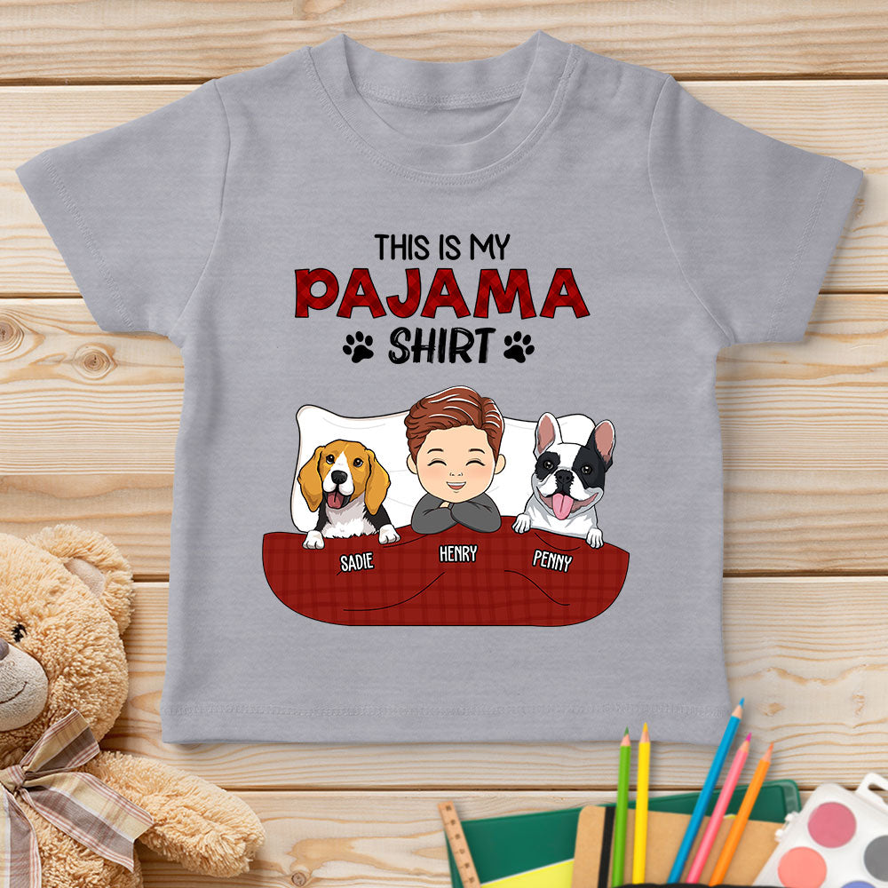 Pajama Shirt Version 2 - Personalized Custom Youth T-shirt