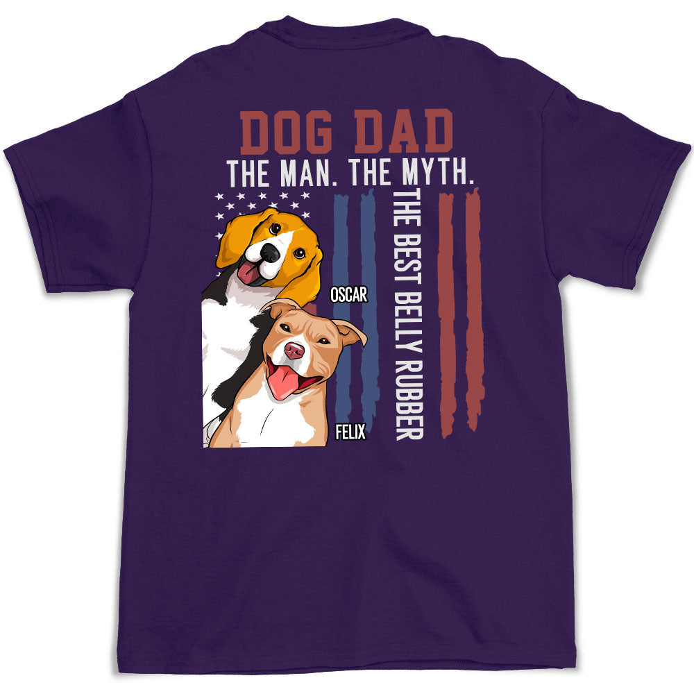 The Best Belly Rubber - Personalized Custom Unisex T-shirt